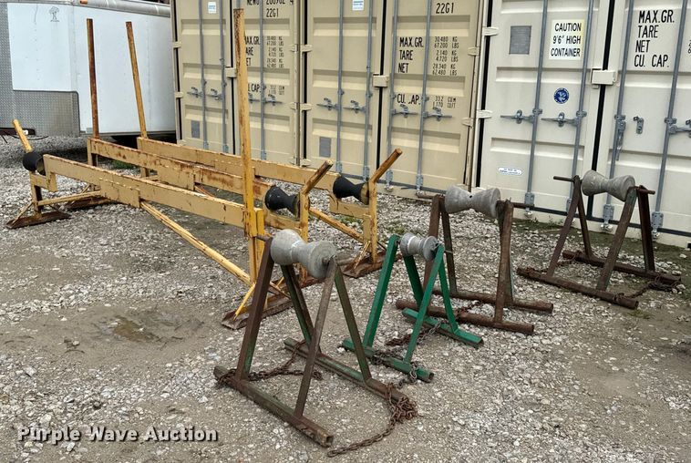Pipe rolling racks - DX0560