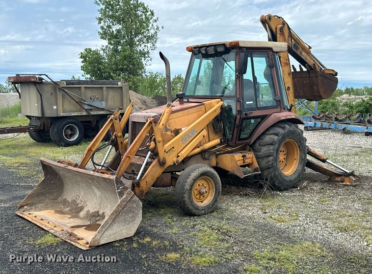 1990 Case 580K Construction King backhoe - DX0605