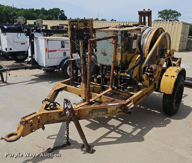 Hycaloader 336 reel trailer - EJ5535