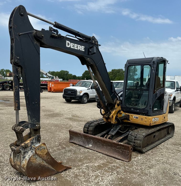 2012 John Deere 60D mini excavator - EK1337