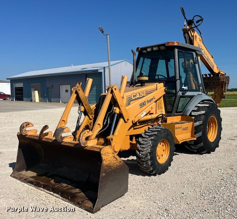 1999 Case 590 Super L backhoe - EK8542