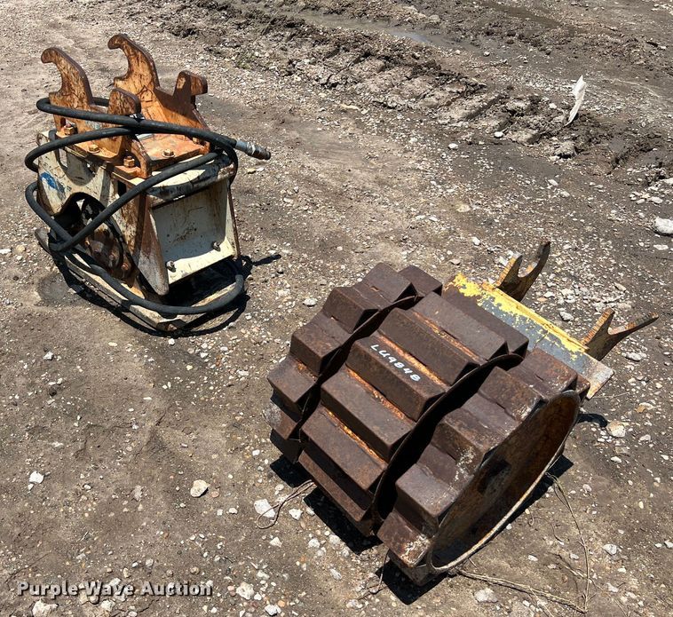 Mini excavator compactors - LU9848