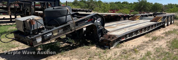 1994 Etnyre RTB40TD3-T1 lowboy equipment trailer - LU9870