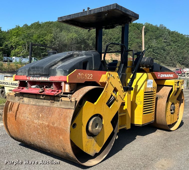 1999 Dynapac  CC522 double drum vibratory roller - NR9923