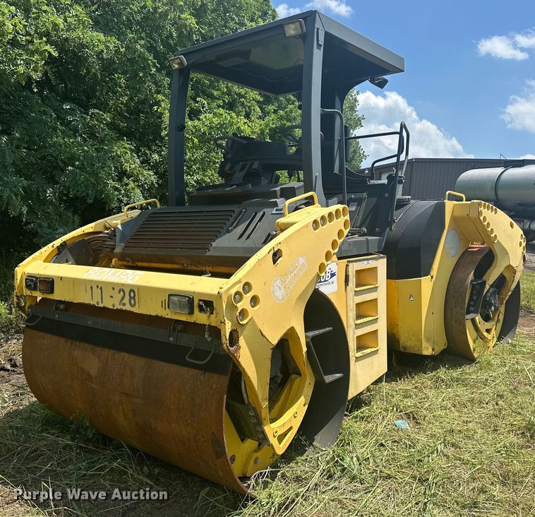 2005 Bomag BW190 AD-4 double drum vibratory roller - NR9928