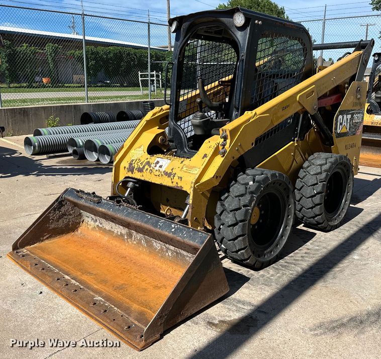 2018 Caterpillar  262D skid steer loader - NR9959