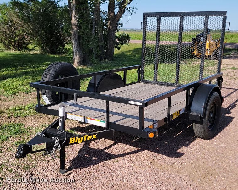 2022 Big Tex 30SA utility trailer - NZ9914