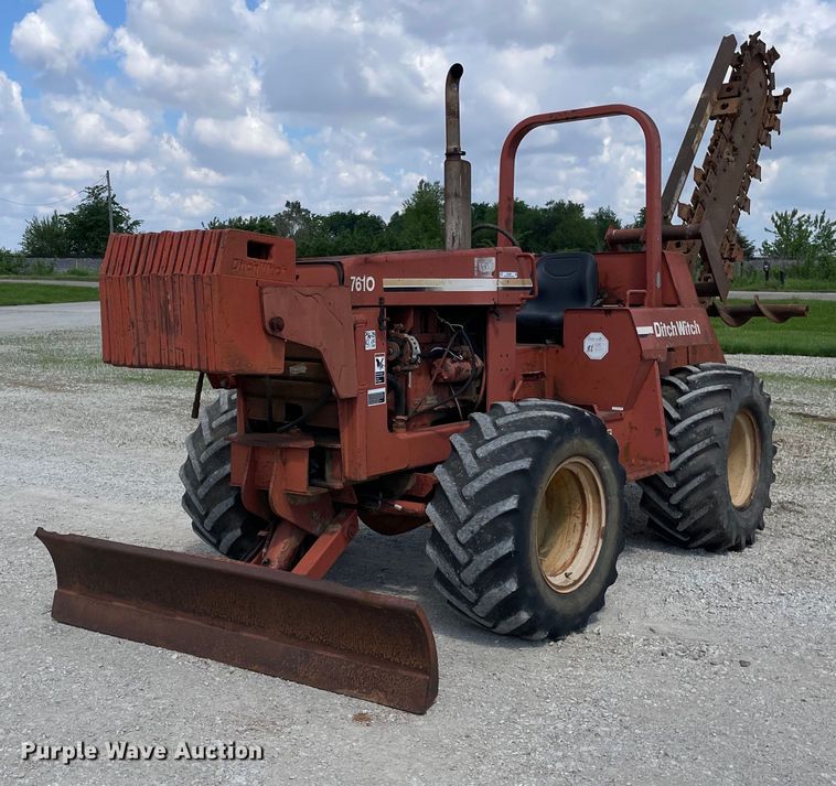 1995 Ditch Witch  7610 trencher - OG9965