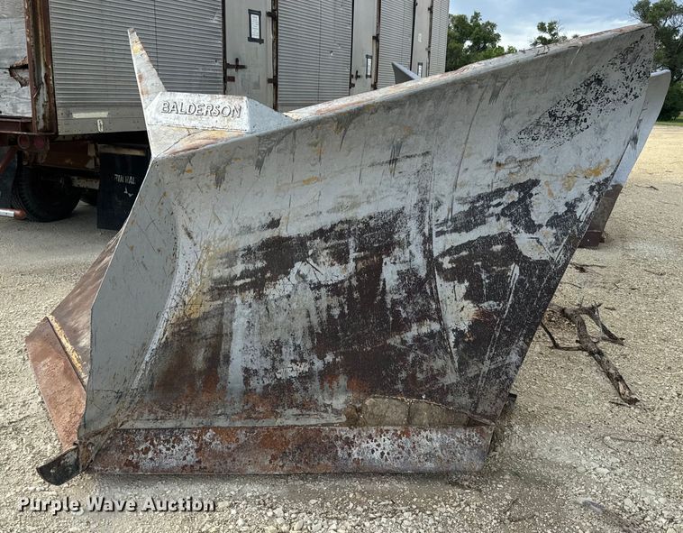 Balderson motor grader snow plow - EK1368