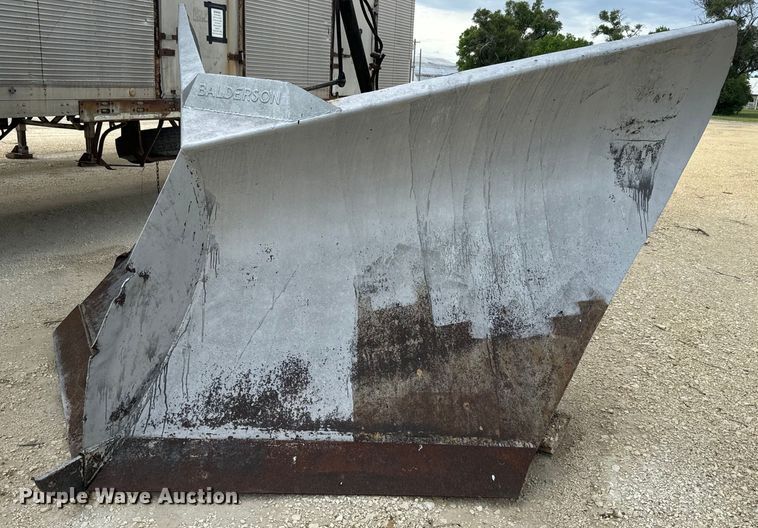 Balderson BV11 motor grader snow plow - EK1369