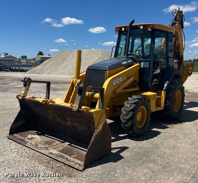 2003 John Deere 410G backhoe - EK8608