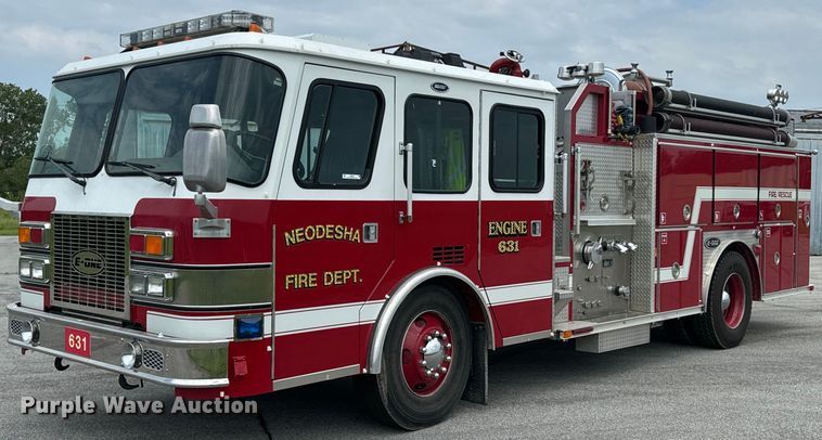 1993 Emergency One pumper fire truck - KR9513