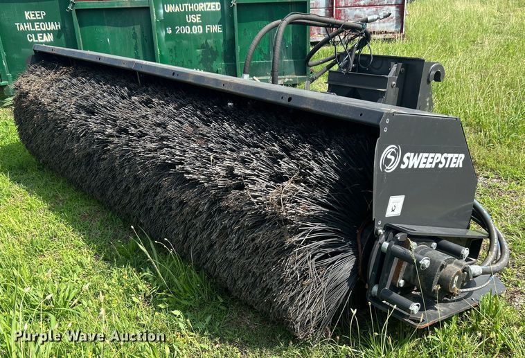 Sweepster 21319MH2 skid steer broom - NB9382