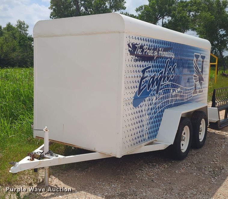 Shop built enclosed cargo trailer - NG9783