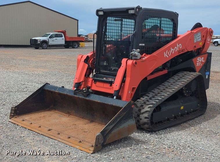 2022 Kubota SVL97-2 tracked skid steer loader - NG9802