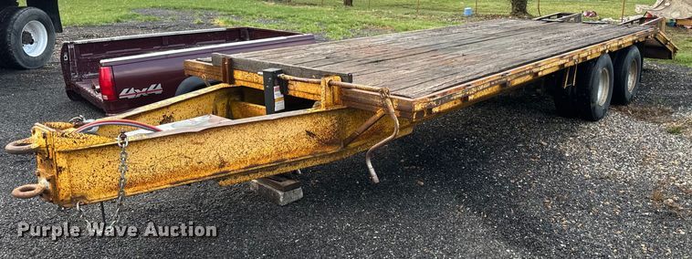 1993 Starlite equipment trailer - NS9527