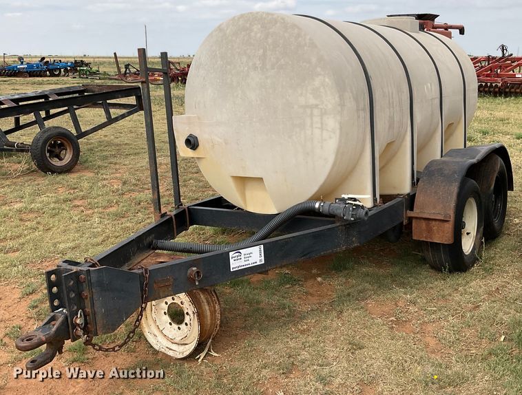 Shop built tank trailer - DK6843