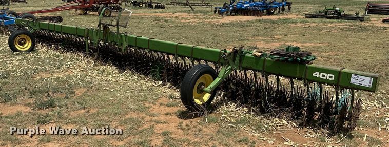 John Deere E400 rotary hoe - DK6848