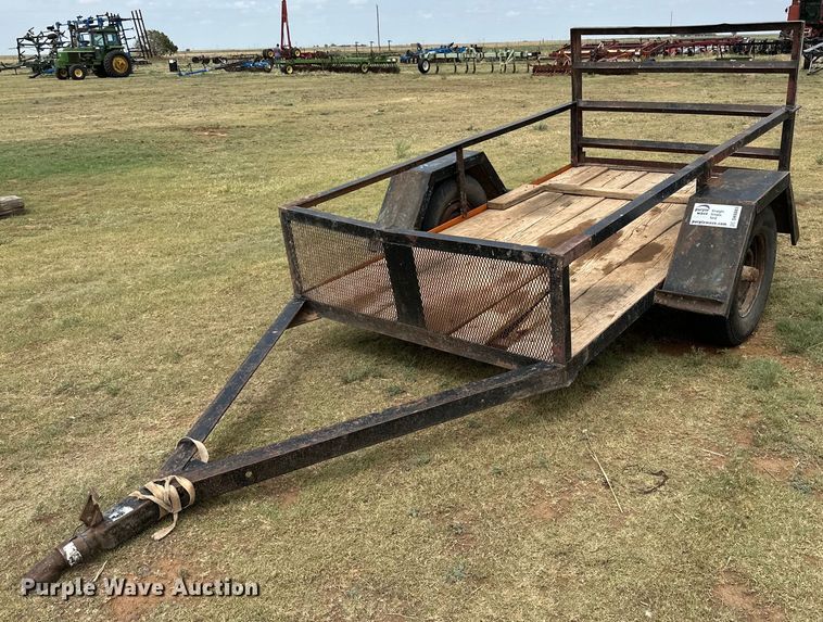 Shop built utility trailer - DK6883