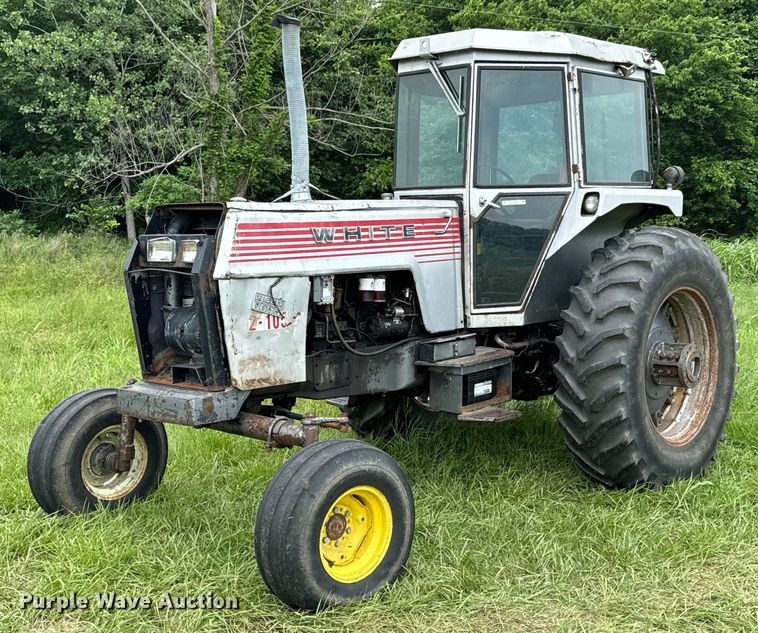 White Tractor For Sale | Purple Wave Auction