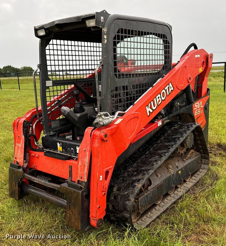 2019 Kubota SVL65-2 tracked skid steer loader - EH3891