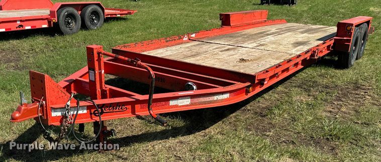 2019 Belshe TB14 tilt deck equipment trailer - EH3904