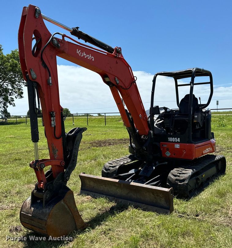 2021 Kubota KX057-5 mini excavator - EH3923