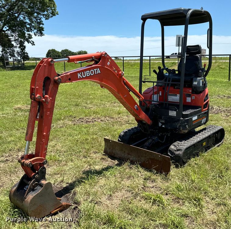 2020 Kubota U17 mini excavator - EH3932