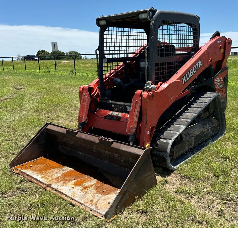 2020 Kubota SVL75-2 tracked skid steer loader - EH3937