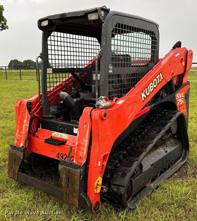 2020 Kubota SVL75-2 tracked skid steer loader - EH3947