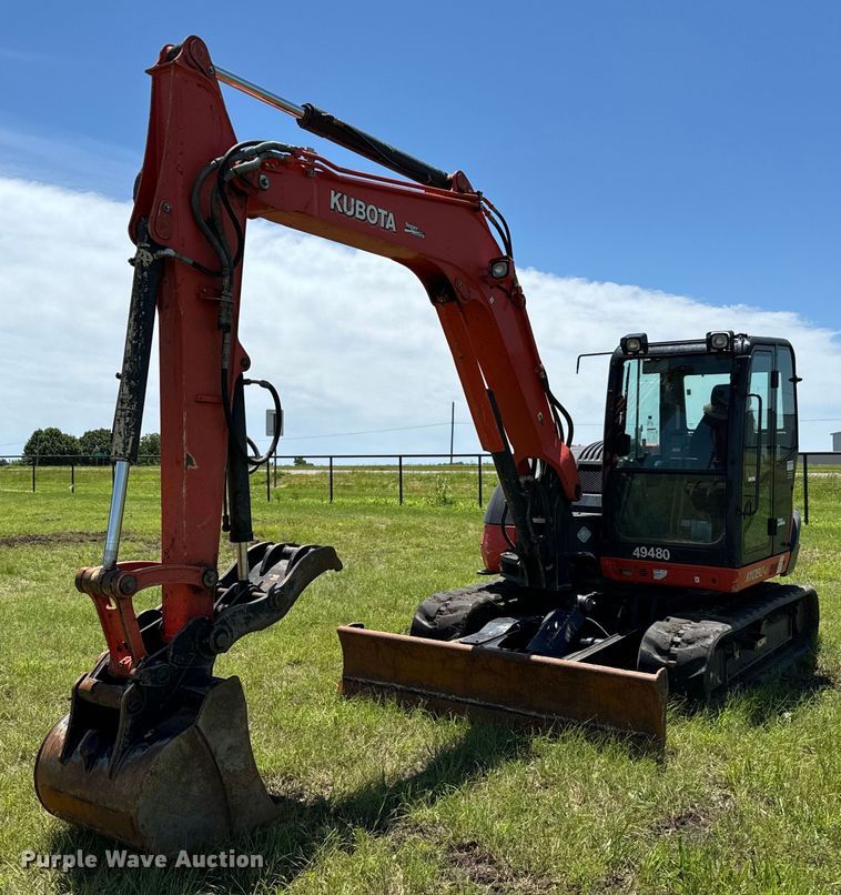 2021 Kubota KX080-4 mini excavator - EH3953