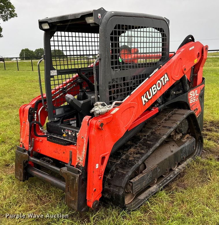 2020 Kubota SVL65-2 tracked skid steer loader - EH3954
