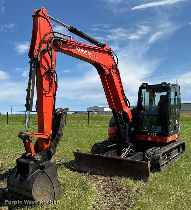 2021 Kubota KX080-4S2 mini excavator - EH3959