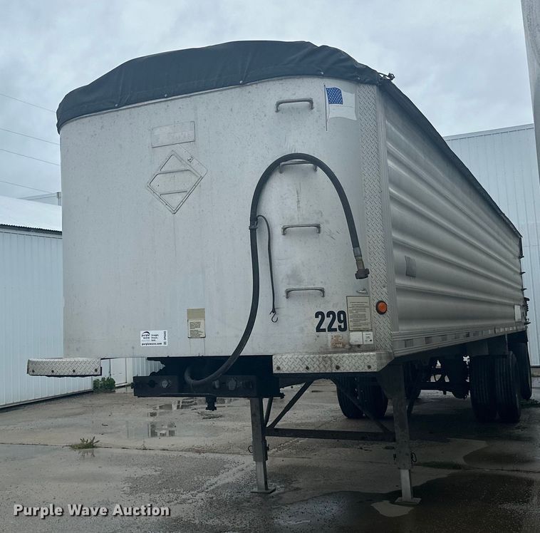 2006 Travis  T/102 end dump trailer - DP8393