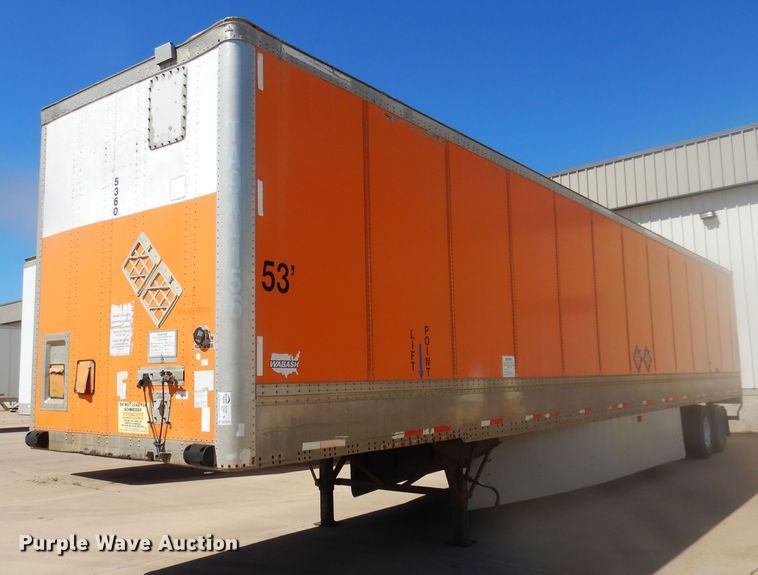 2004 Wabash dry van trailer - DQ7071