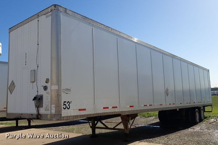 2007 Wabash dry van trailer - DQ7078