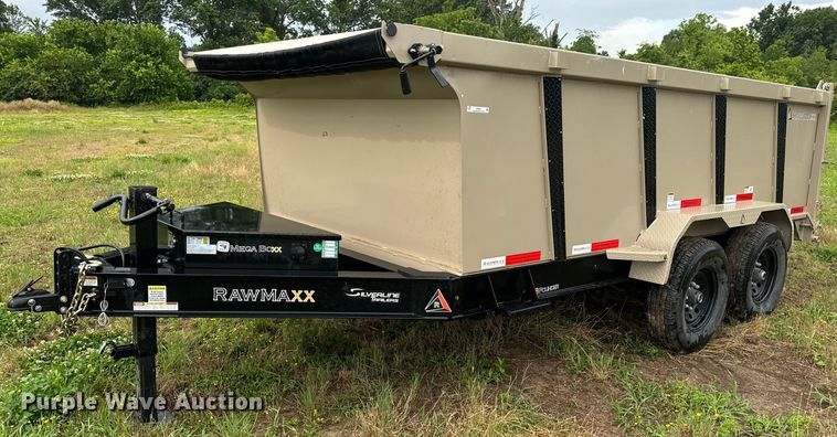 2024 RawMaxx LPX-14-27K dump trailer - EH6877