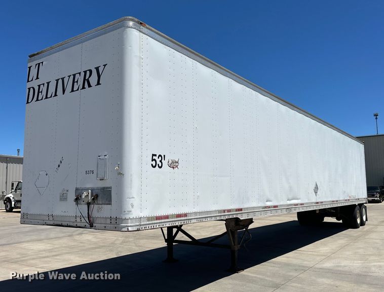 2008 Wabash  dry van trailer - NT9384