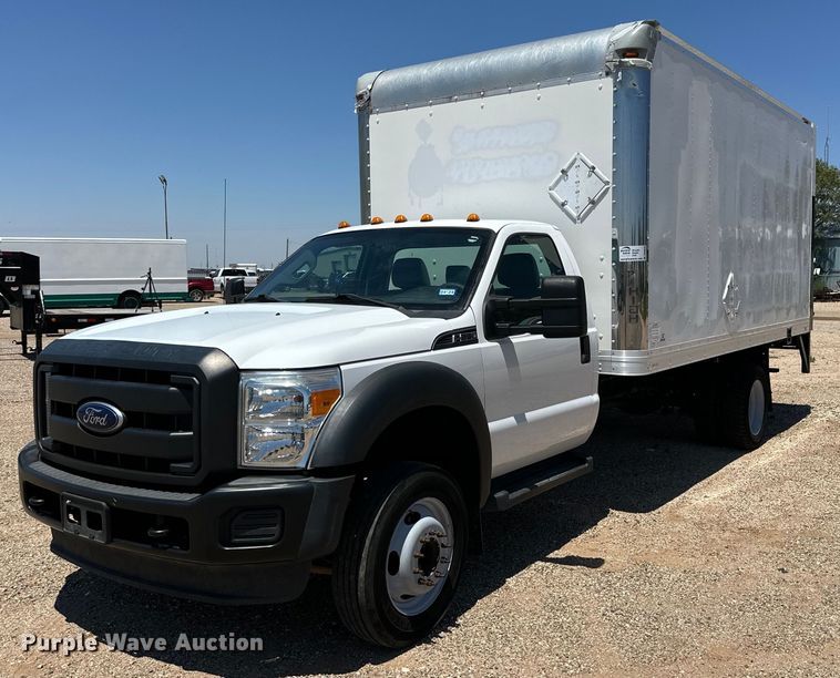 2015 Ford F550 Super Duty XL box truck - DK6649