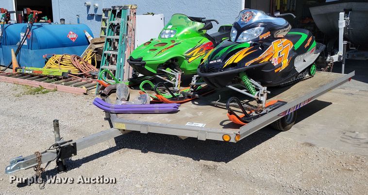 (2) Arctic Cat snowmobiles - DP1422