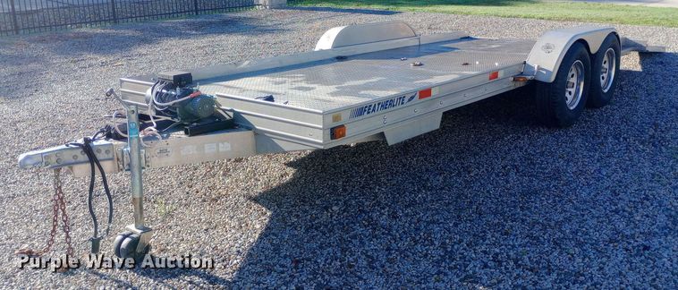 2000 Featherlite 17 FT utility trailer - DQ7127