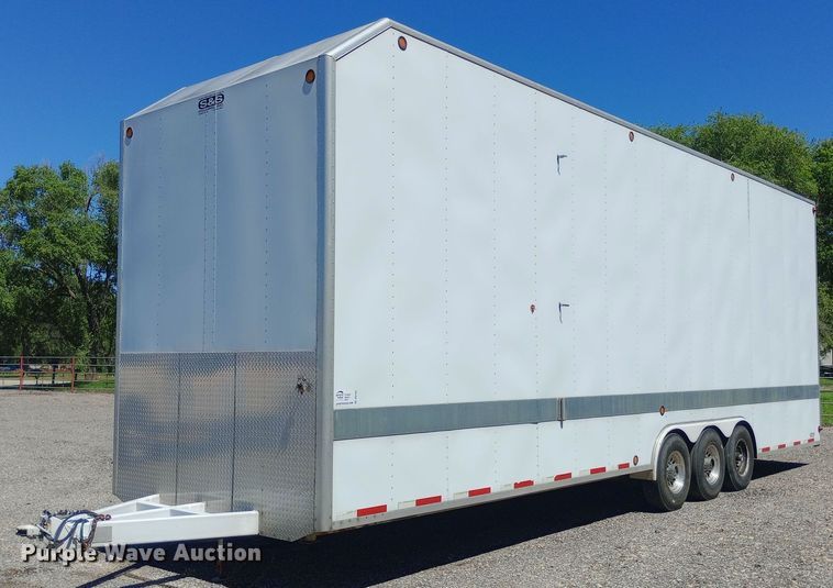 2001 S&S Welding  32T102T enclosed cargo trailer - DQ7133