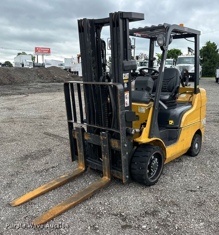 2007 Caterpillar  C5500-LP forklift - EG1633