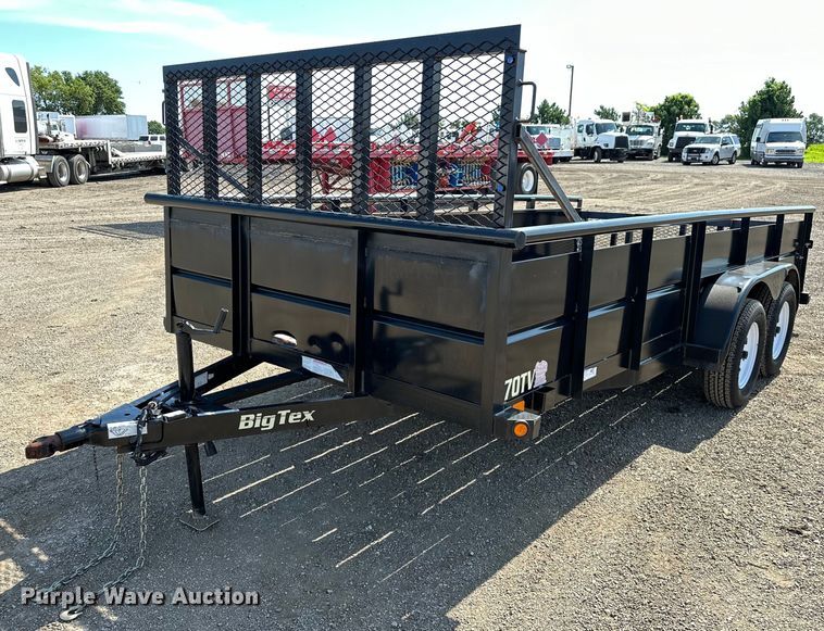 2016 Big Tex  70TV utility trailer - EG1643