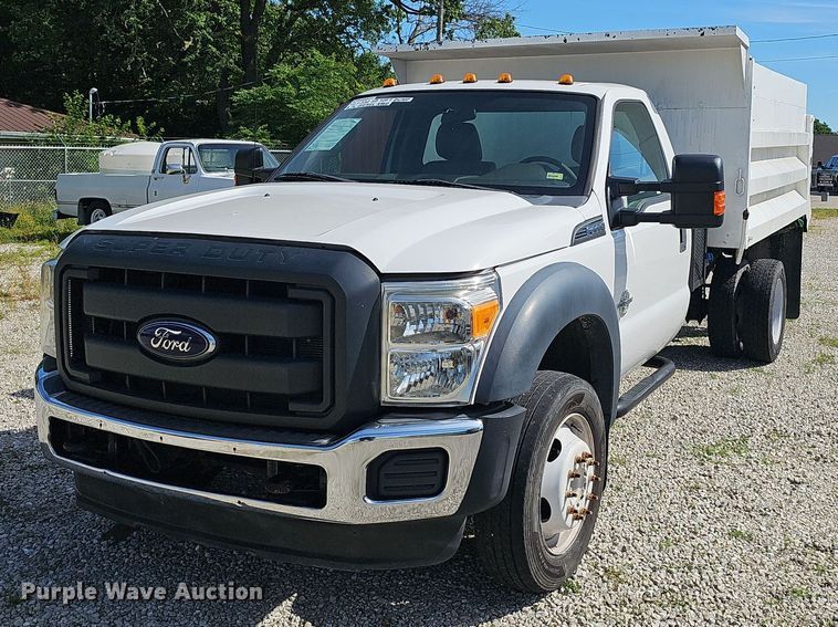 2014 Ford  F550 Super Duty dump truck - EJ5638