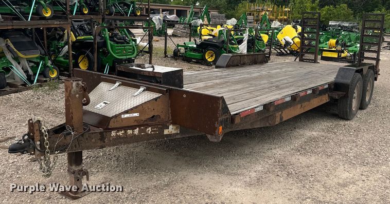 2017 Rice FMEH8222 equipment trailer - EK1399