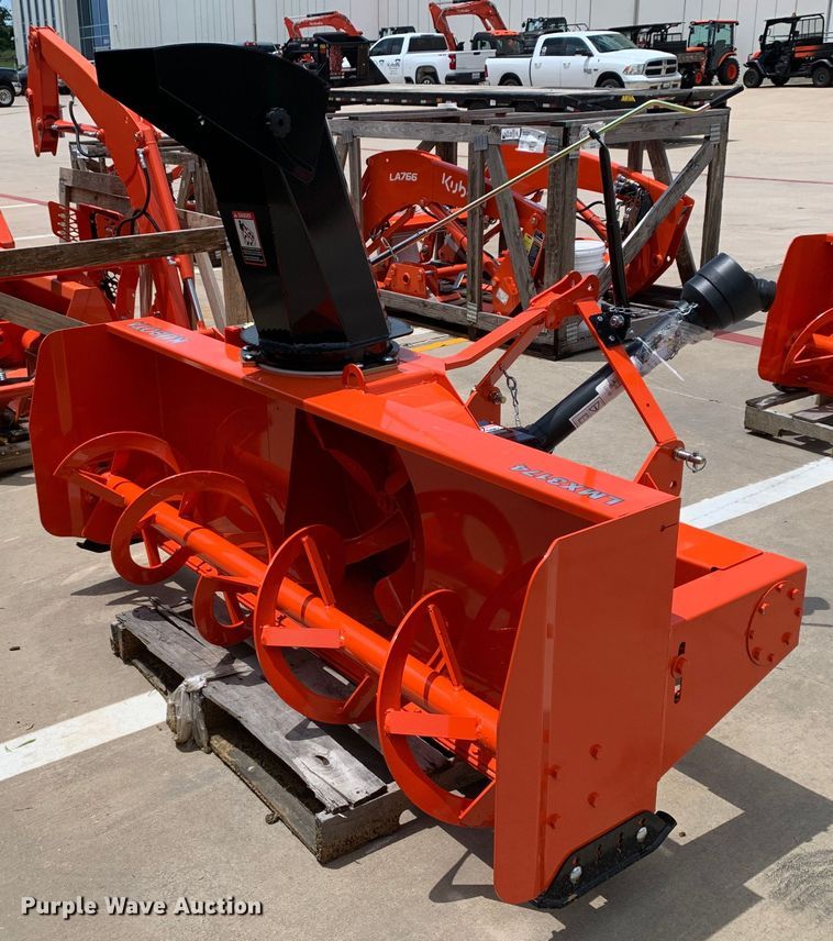 Kubota LMX3174 74" W snow blower - JT9864