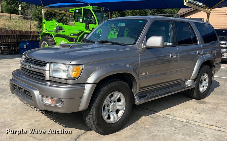 2002 Toyota  4Runner SUV - LU9942