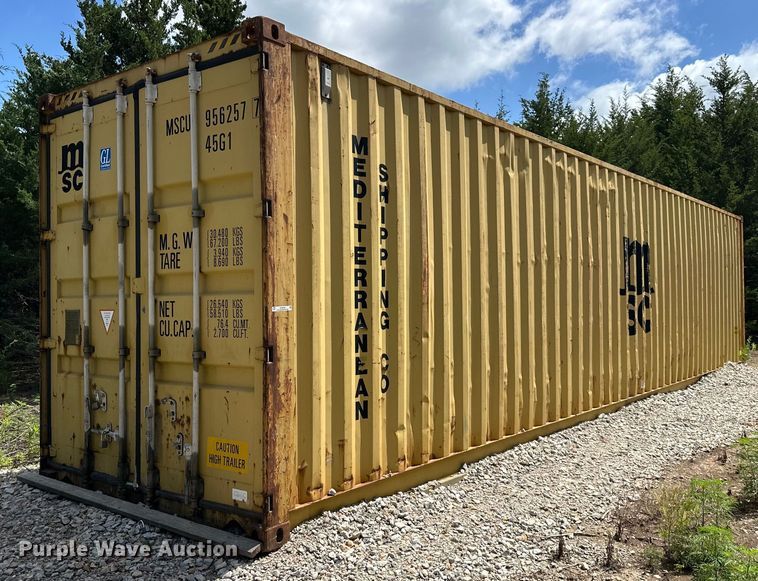 2004 CIMC 40' shipping container - NT9379