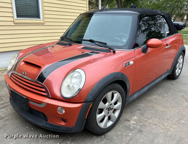 2007 Mini Cooper S convertible - OI9214